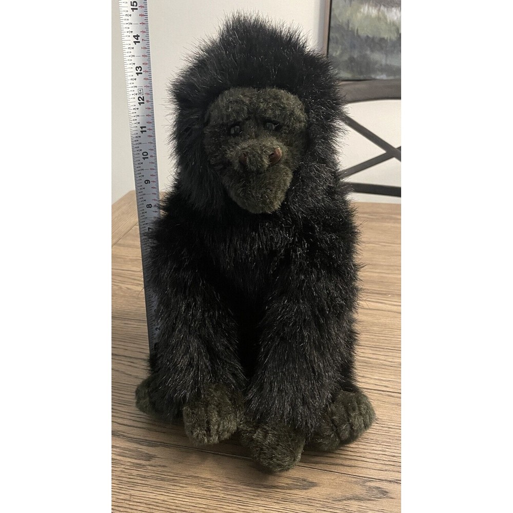 Ty Beanie Baby George Black Gorilla 1989 Plush Stuffed X-Large 14” Tall -Retired - Picture 2 of 8